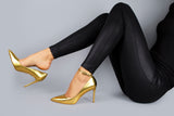 Gold Ankle Straps