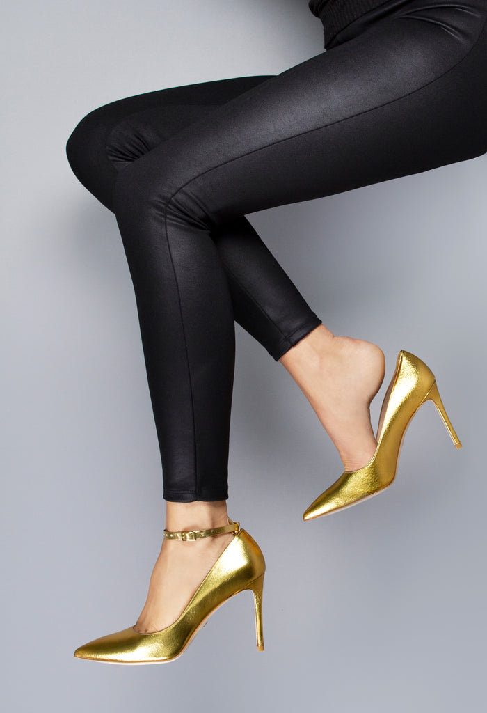 Gold Ankle Strap - Ginger Straps